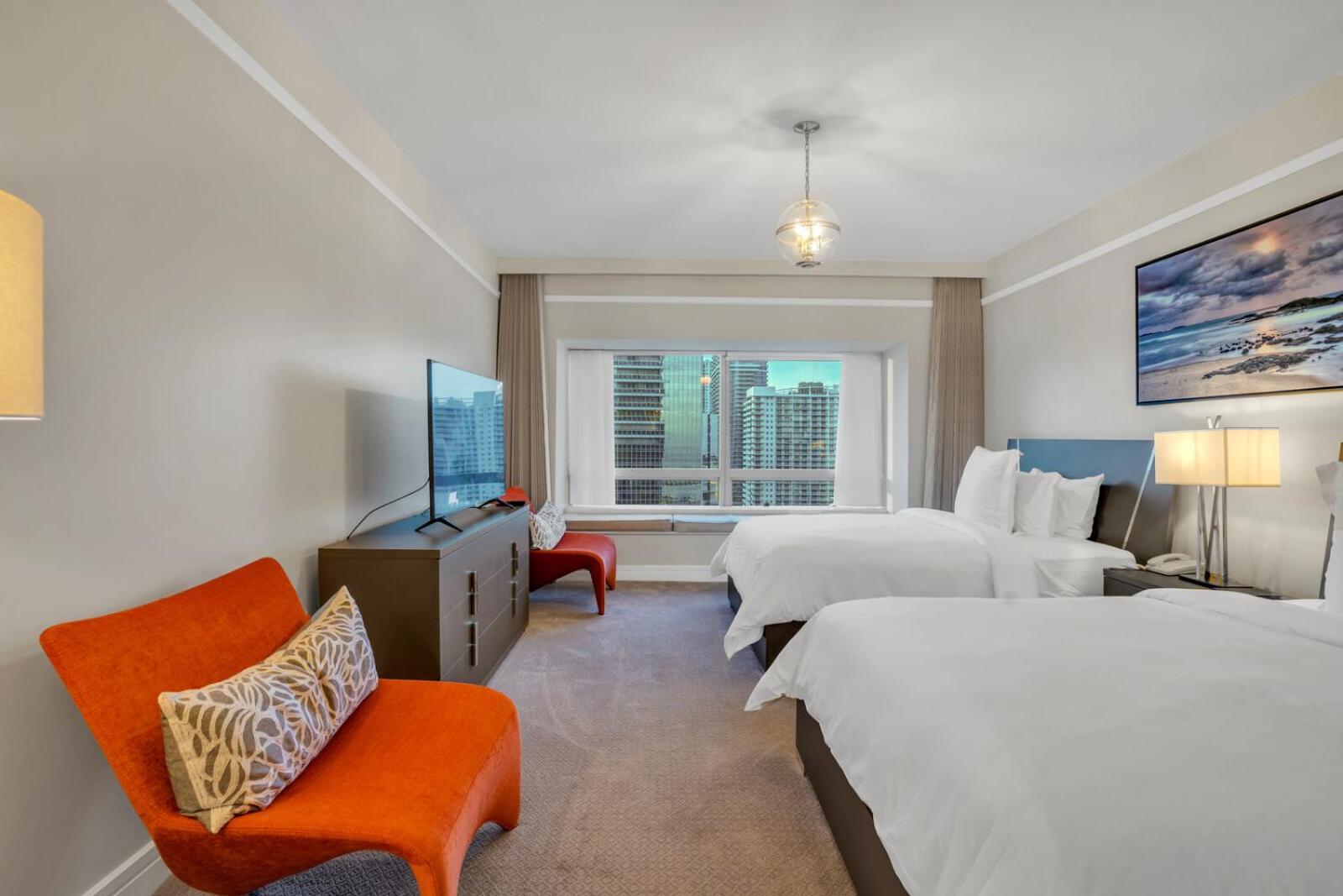 2 Bedroom Or King Studio Suites Four Seasons Hotel Miami Free Wi-Fi & Free Parking Rum bild